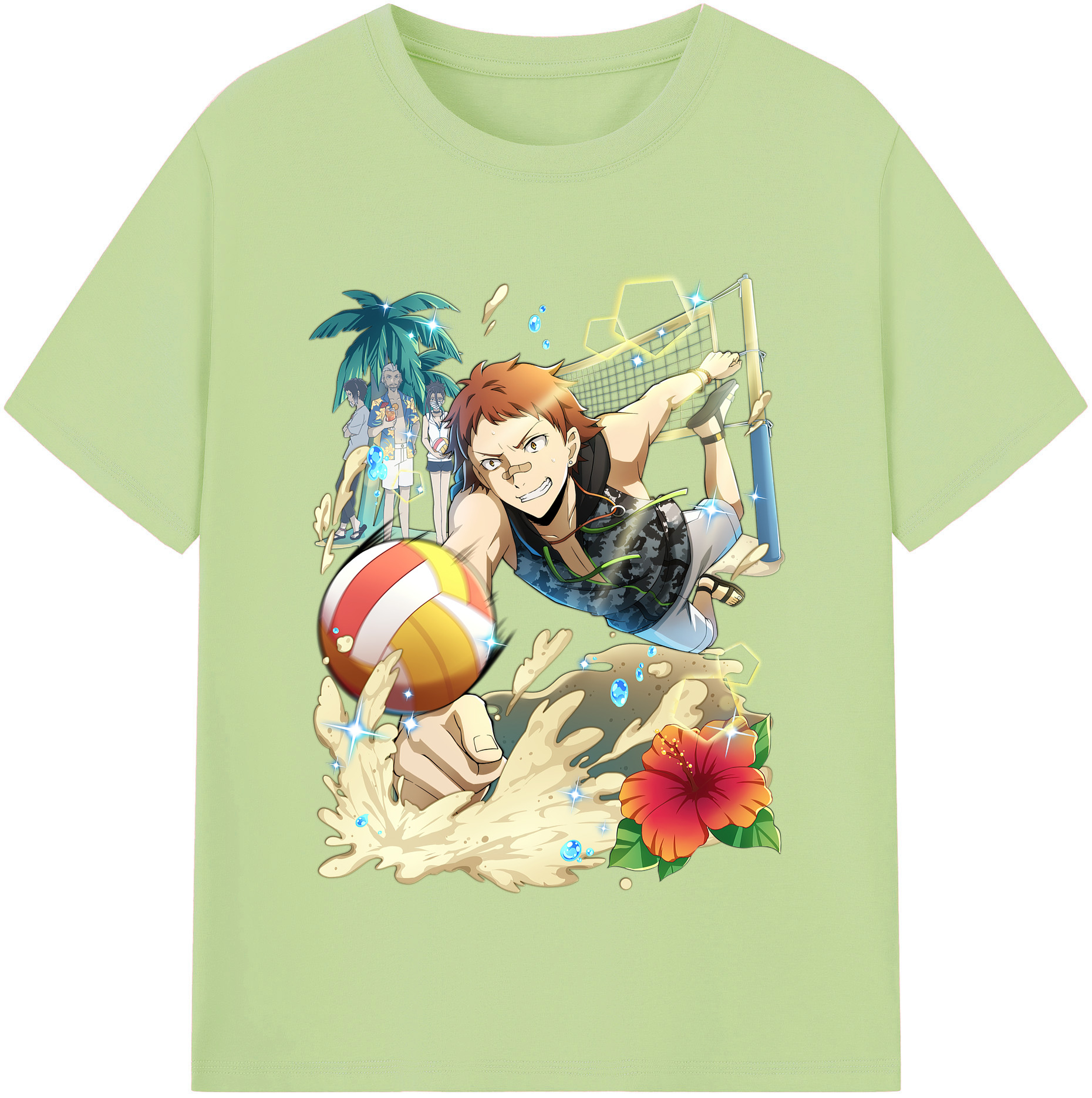 （画像用） 文豪ストレイドッグス Bungo Stray Dogs 綿100％半袖Tシャツ（フロントプリント）